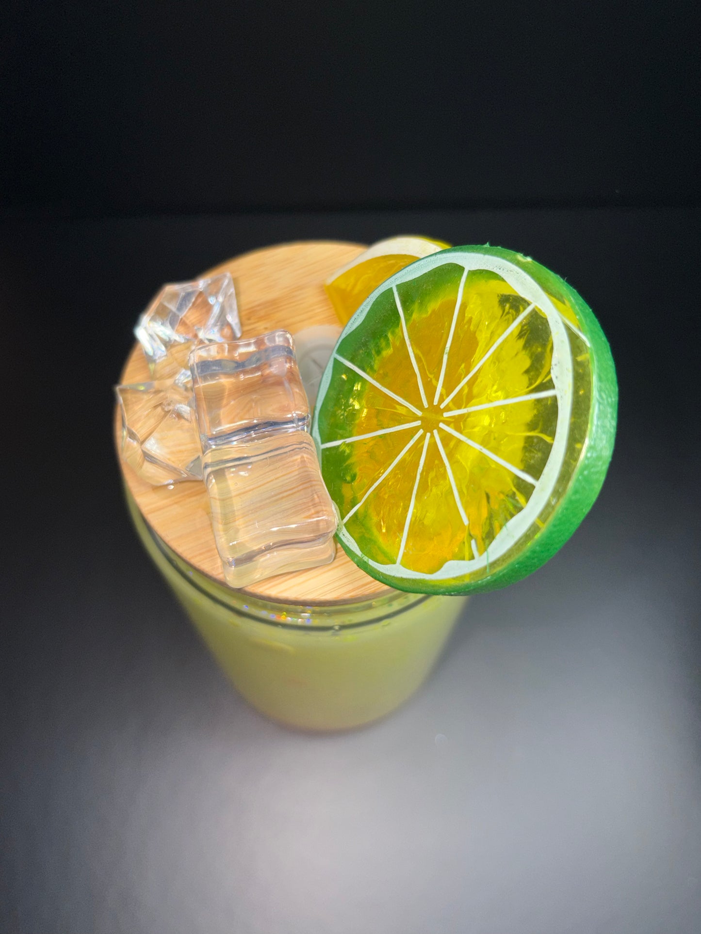 STRAWBERRY LEMONADE 160Z GLASS CUP