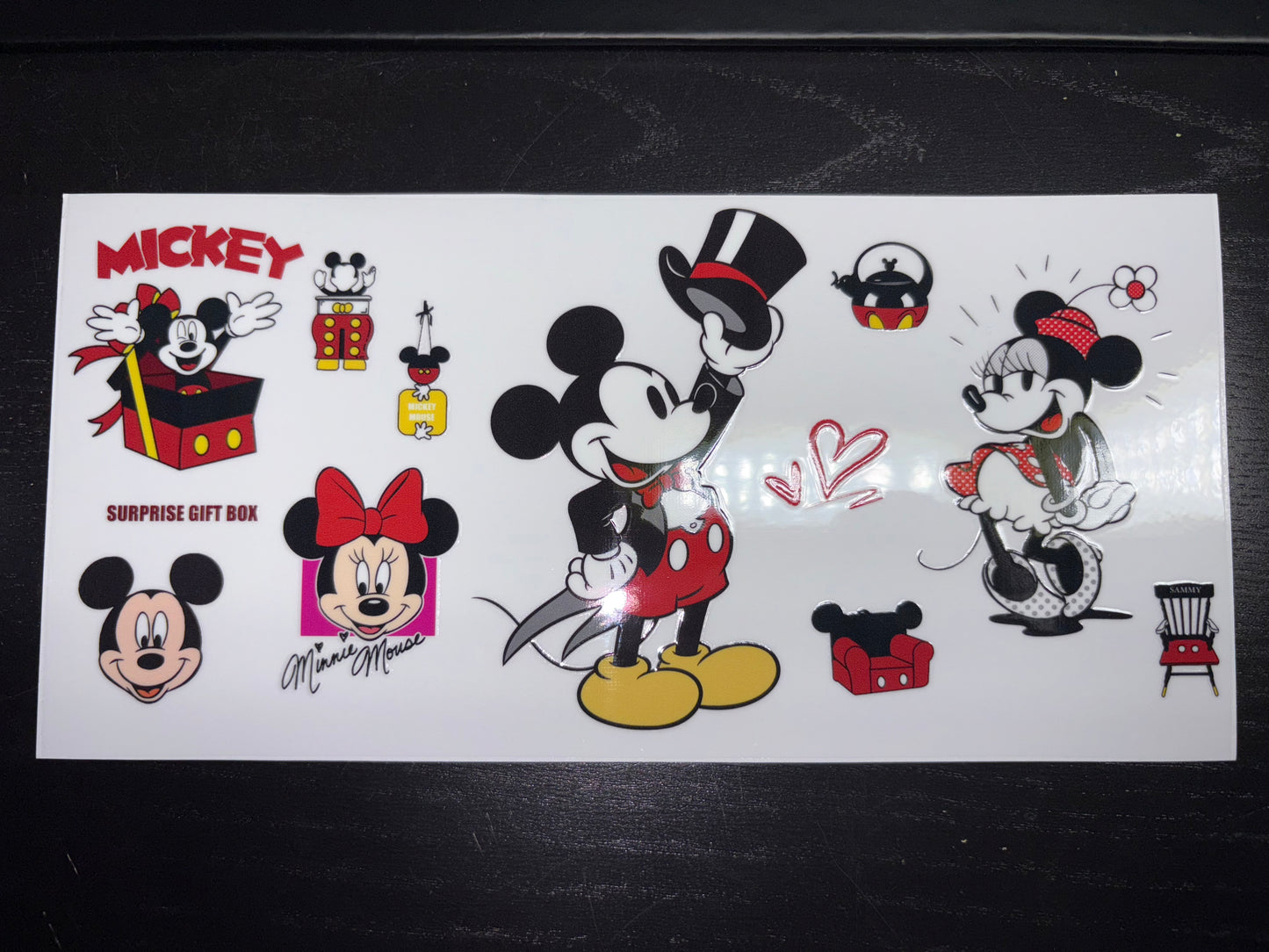 MICKEY INSIRED DECAL