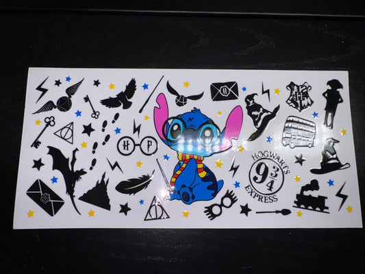 STITCH INSPIRED DECAL